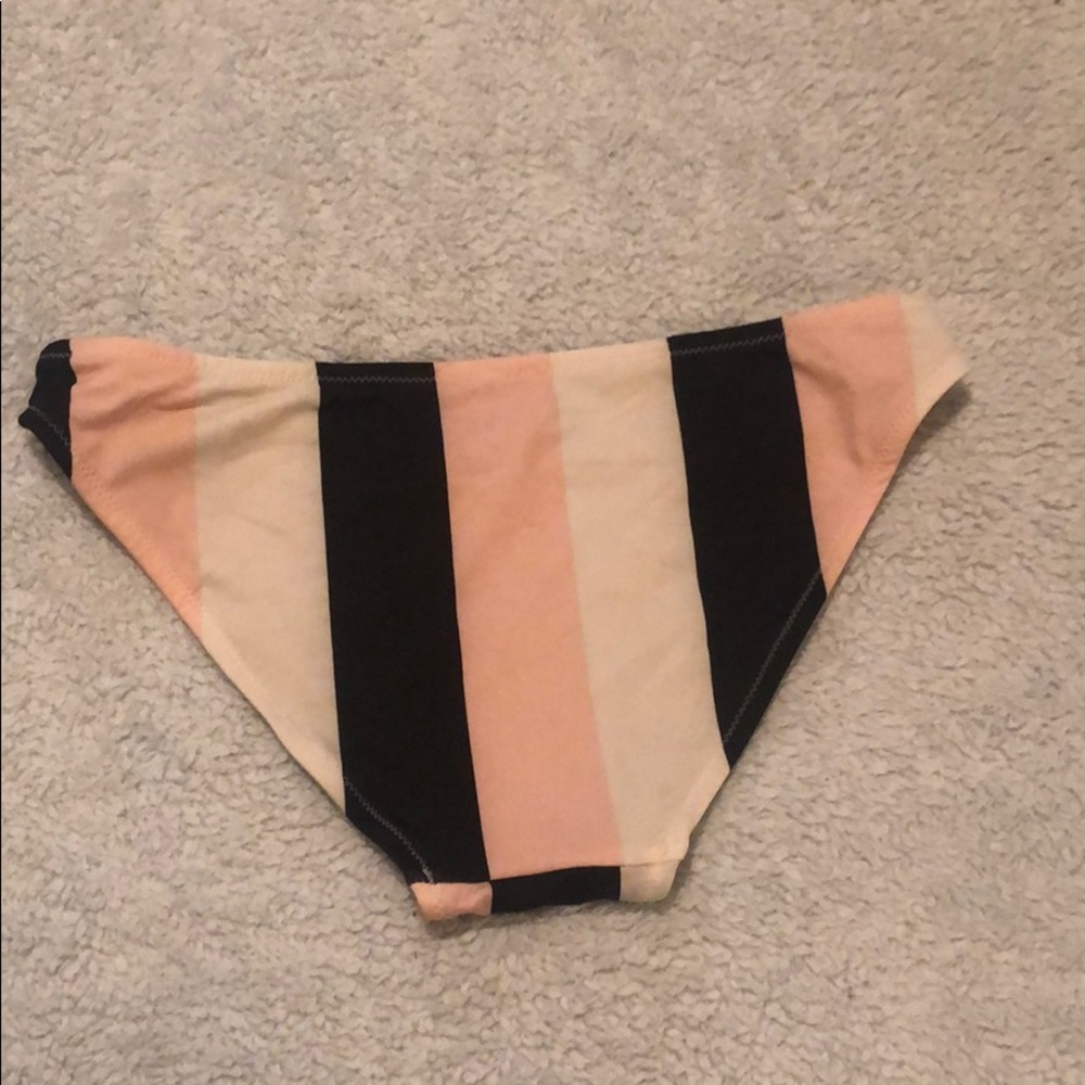 Solid And Striped Bikini Bottoms Small - image 5